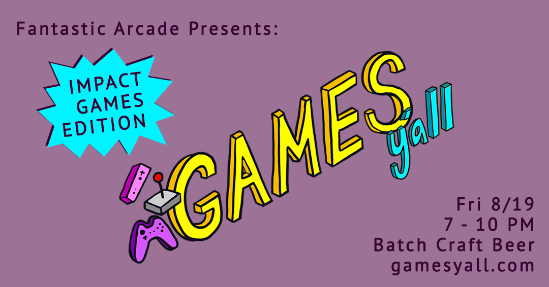 Games Y'all August 2022, coming to Batch Beer & Kolaches.