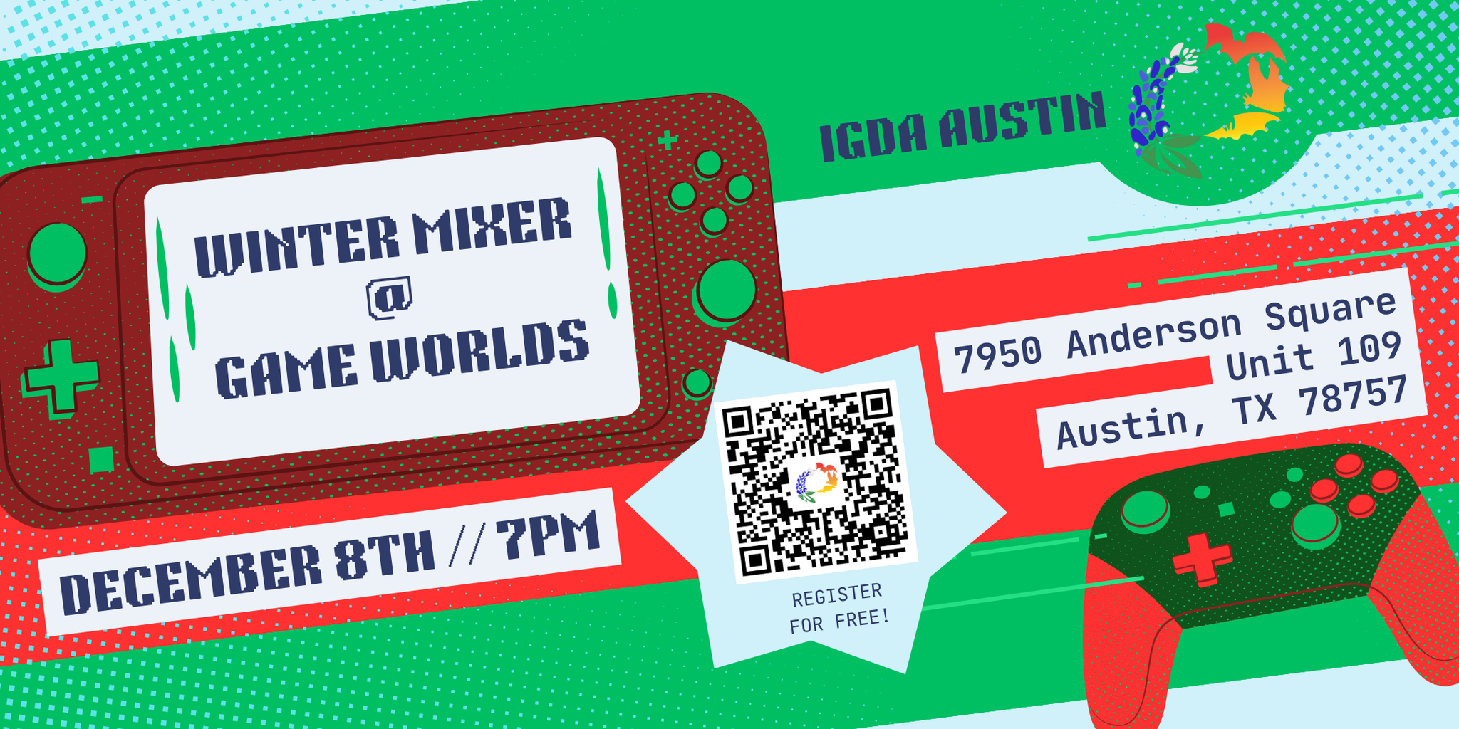 IGDA-Austin Winter Mixer at GameWorlds