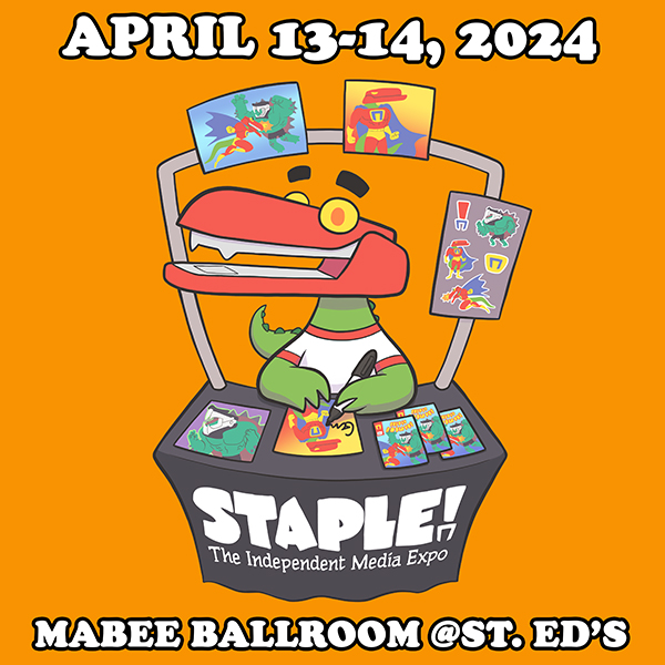 April 13-14, 2024, Staple! Mabee Ballroom, @St. Edward's University