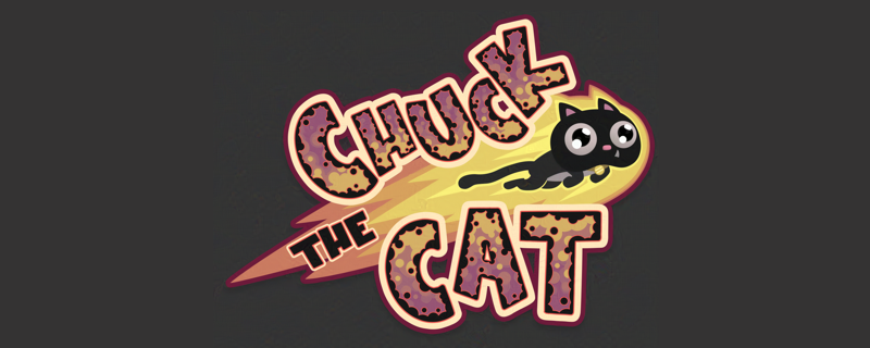 Chuck the Cat flies through the air!