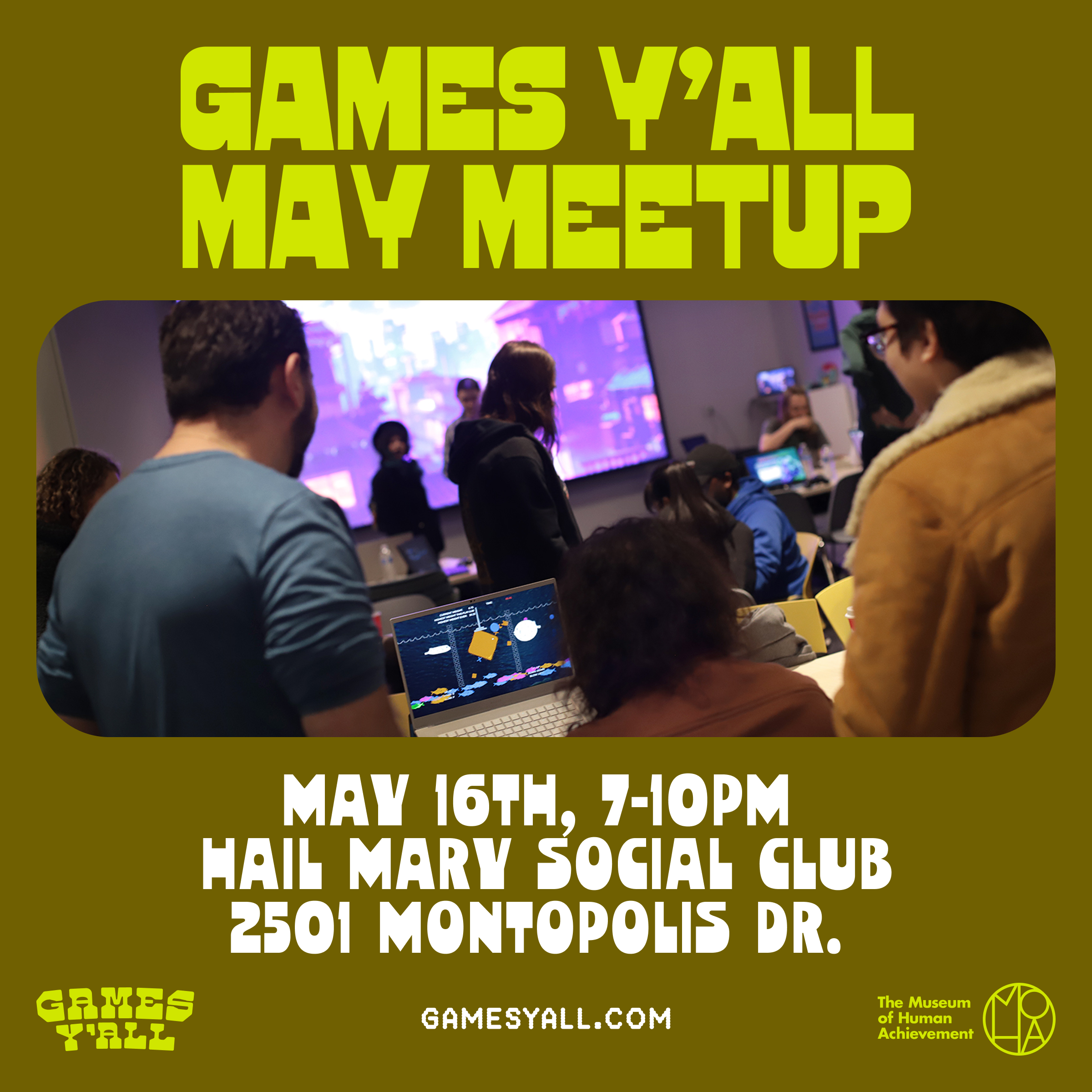 Games Y'all May Meetup