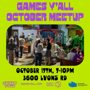 Games Y'all October Meetup