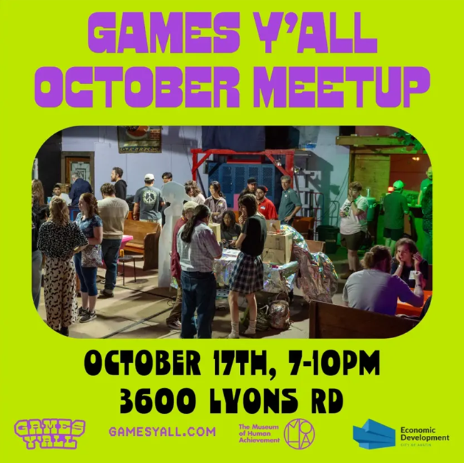 Games Y'all October Meetup