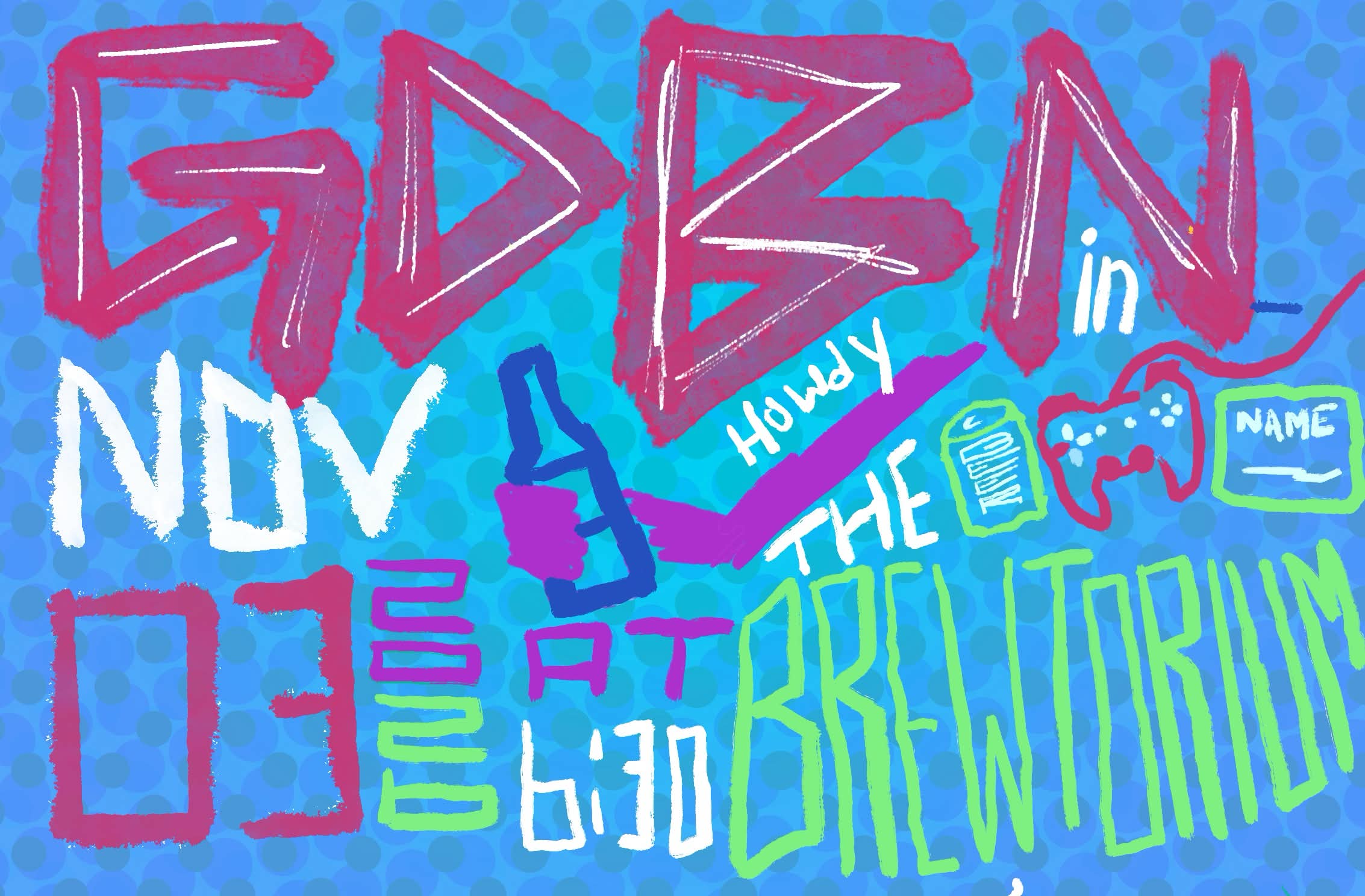 Game Dev Beer Night November 26 at Brewtorium!